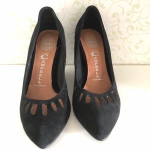 Jeffrey Campbell Ann Arbor cut-out wedge pumps